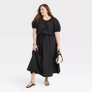 A black new day midi skirt xxl